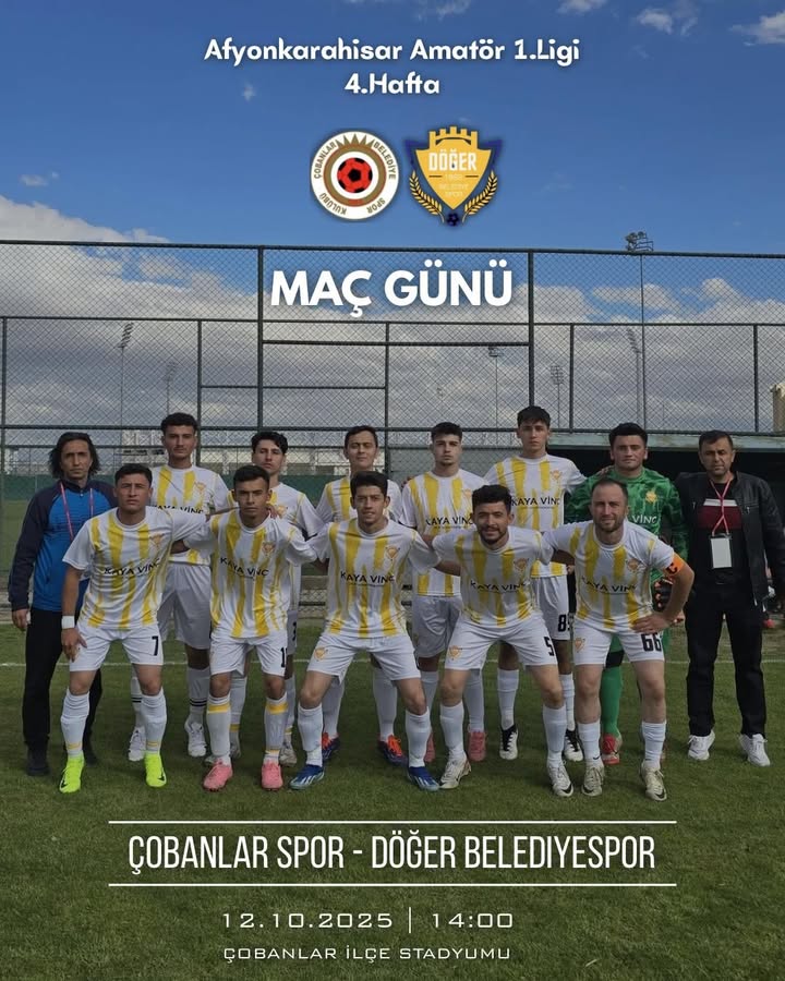 Çobanlar Belediye Spor Liderlik Maçına Çıkıyor