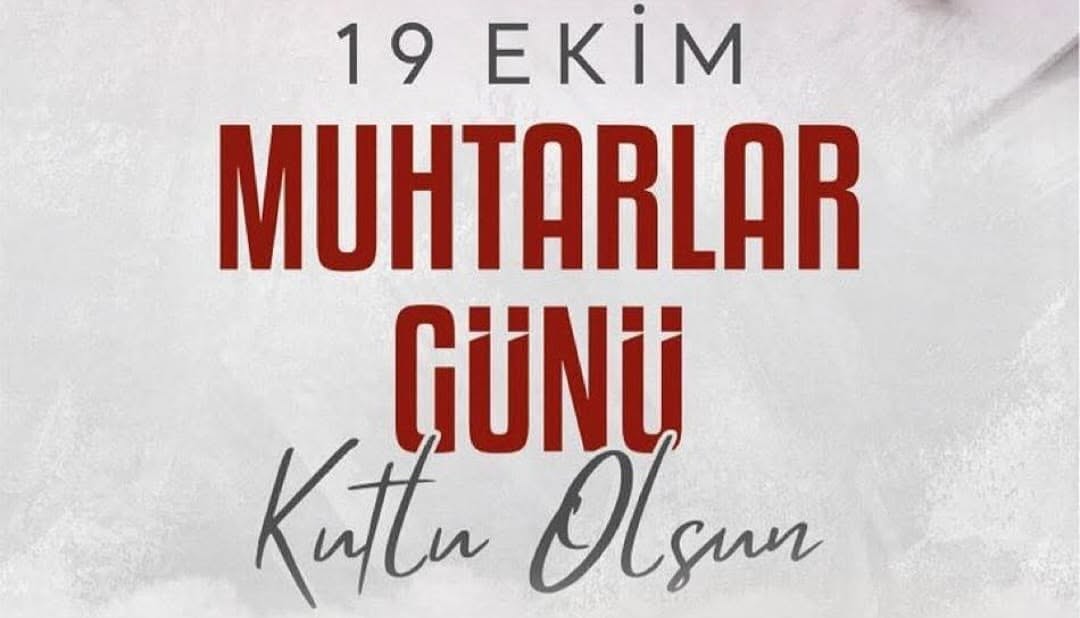 Muhtarlar Günü Kutlaması Kayıhan Belediye Başkanı Mustafa Demiray'dan