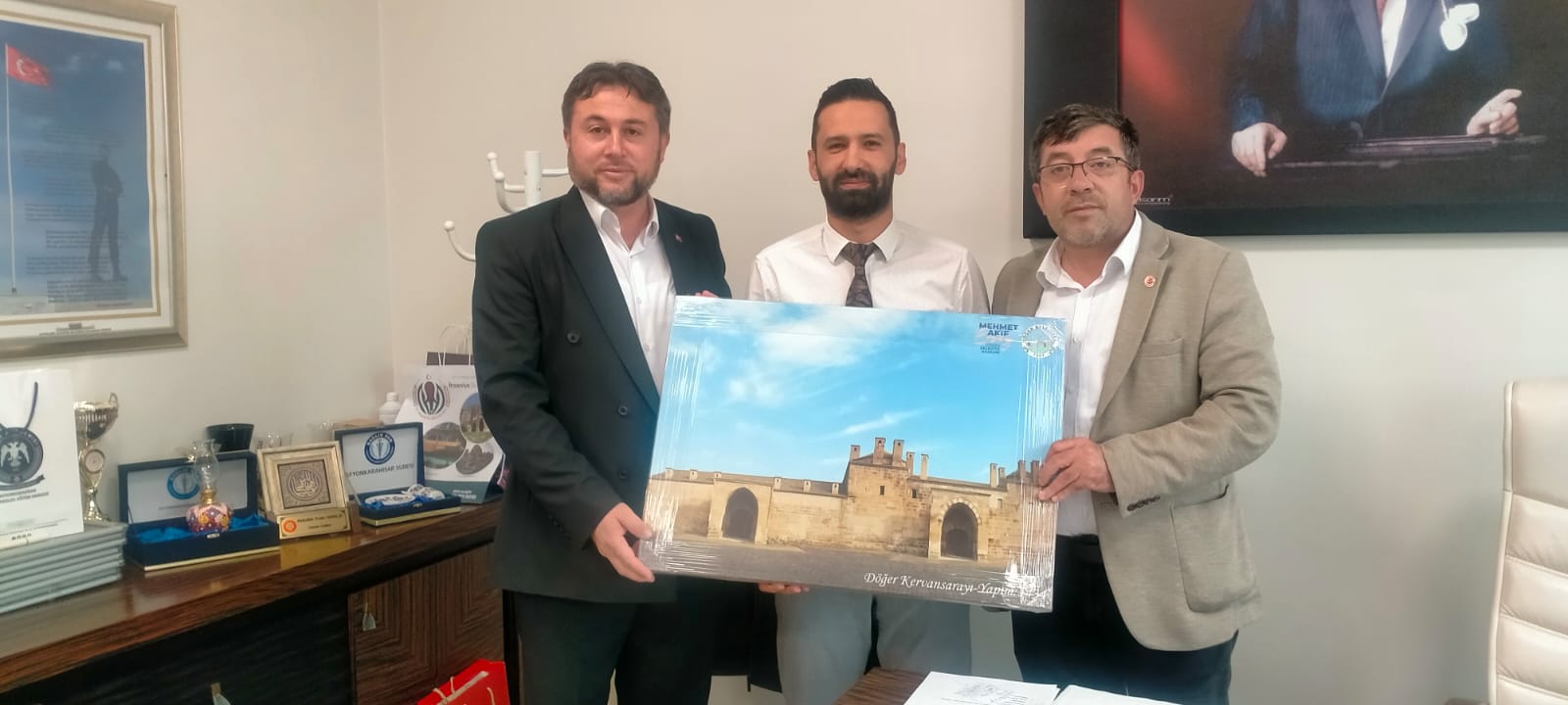 Döğer Belediye Başkanı Mehmet Akif Ersoy'un Ziyareti
