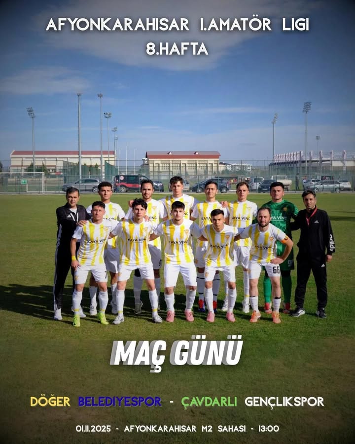 Döğer Belediye Spor'un 8. Hafta Maçı