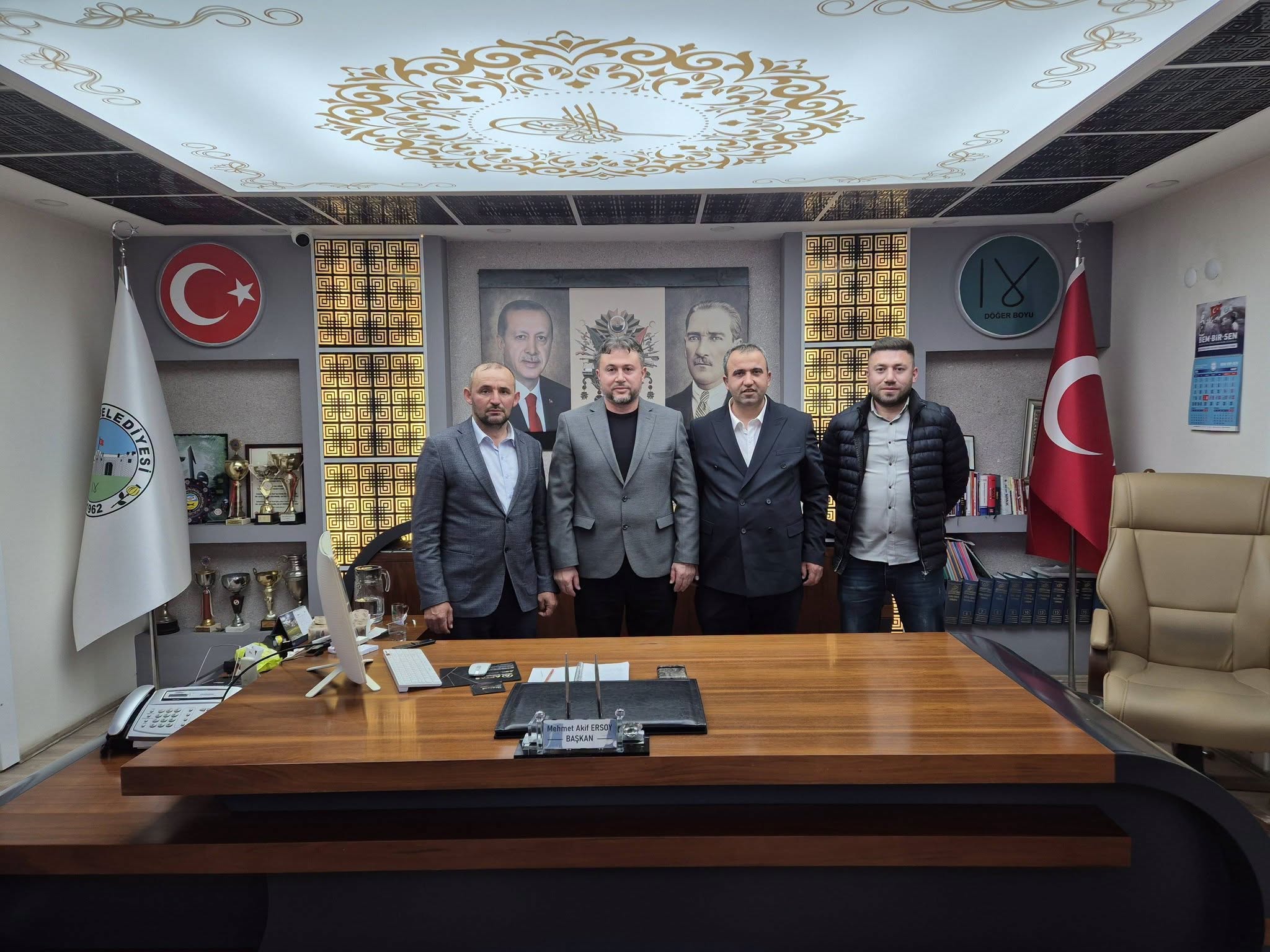 Başkan Mehmet Akif Ersoy’dan Döğer’e Yeni Hizmet Müjdesi