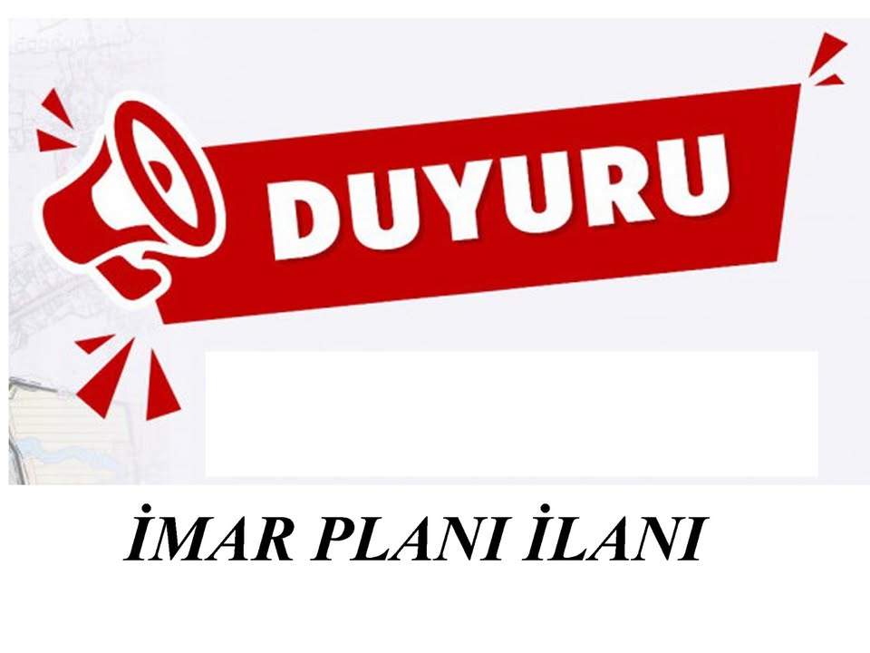 Döğer Belediyesi'nden İmar Planı Değişikliği İlanı