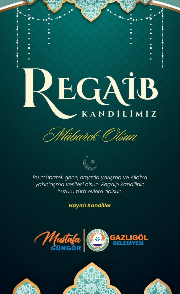 Gazlıgöl Belediyesi'nden Bir Gönderi