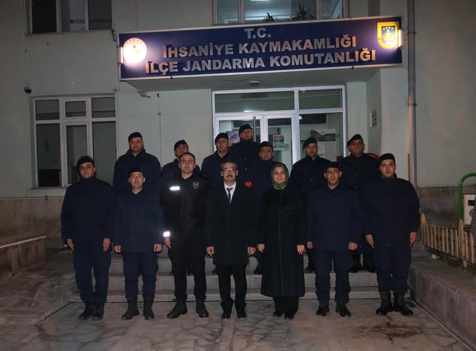İhsaniye Kaymakamı Koray Yanıktepe'nin Yılbaşı Ziyaretleri