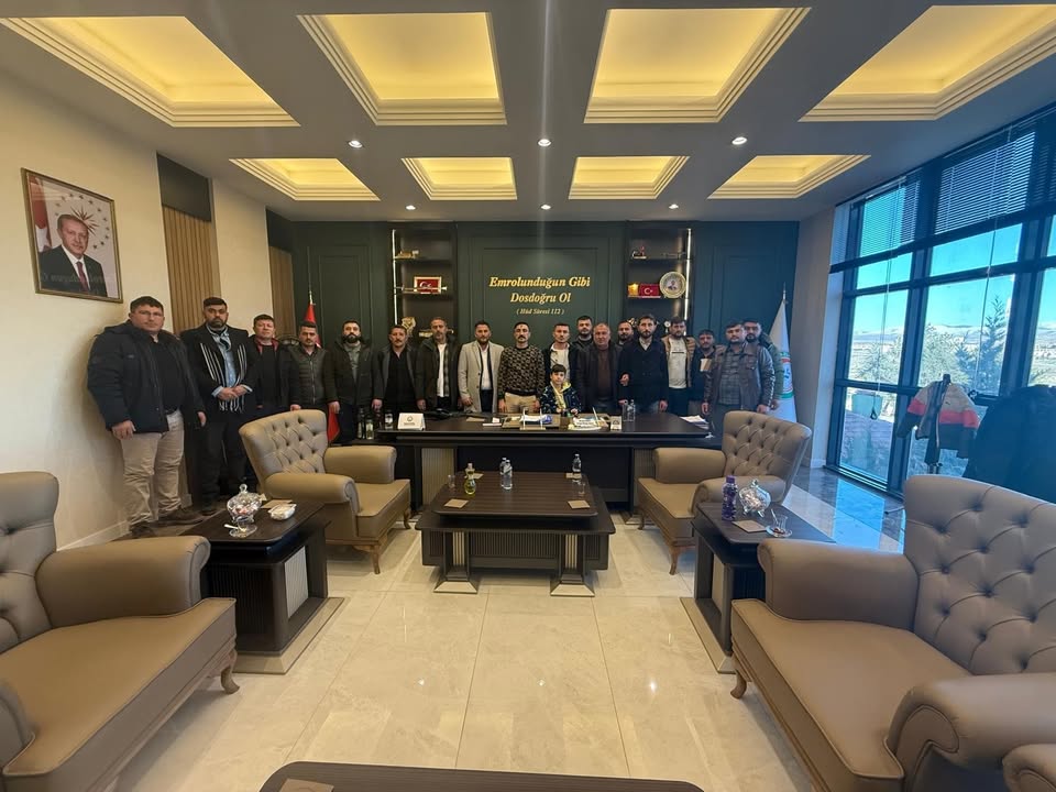 Esnaf ve Sanatkârlar Odası Başkan Adayı Okan OTU, Belediye Başkanı Mustafa GÜNGÖR'ü Ziyaret Etti