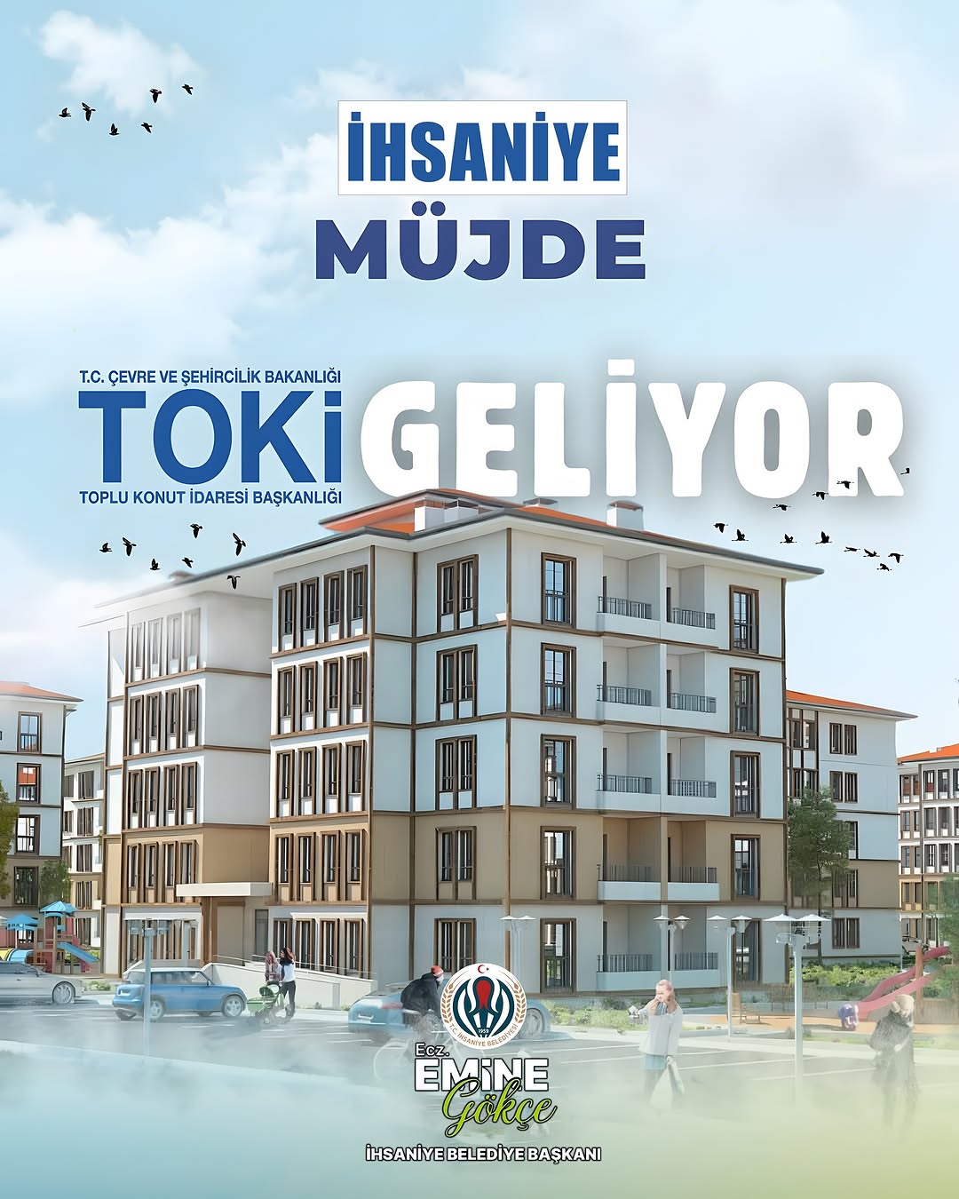 İhsaniye'ye Yeni Konut Yatırımı: 79 Adet TOKİ Konutu Temeli Atılıyor