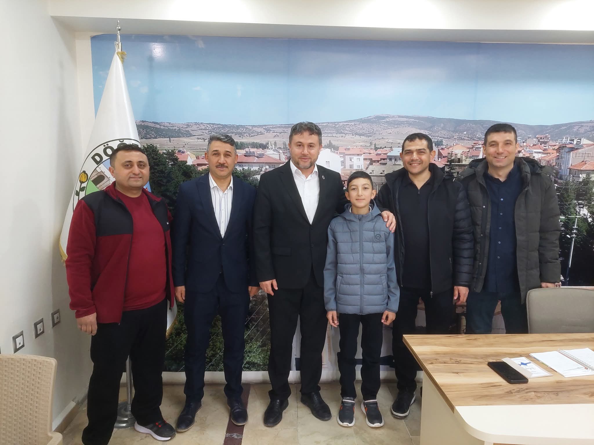 Döğer’de Bayramlaşma programına katılım yoğun