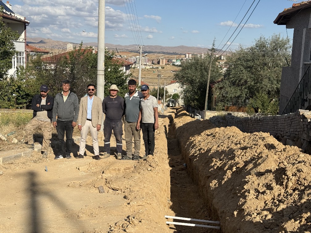 Başkan Mustafa Güngör, altyapı çalışmalarını yerindeinceledi'