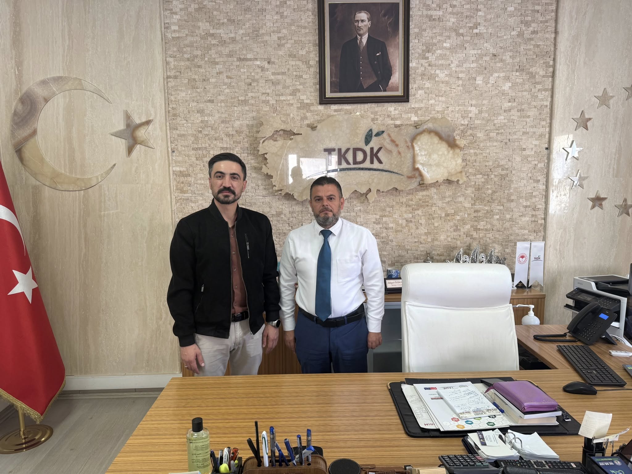 Başkan Güngör’den SGK ve TKDK’ya Makam Ziyareti