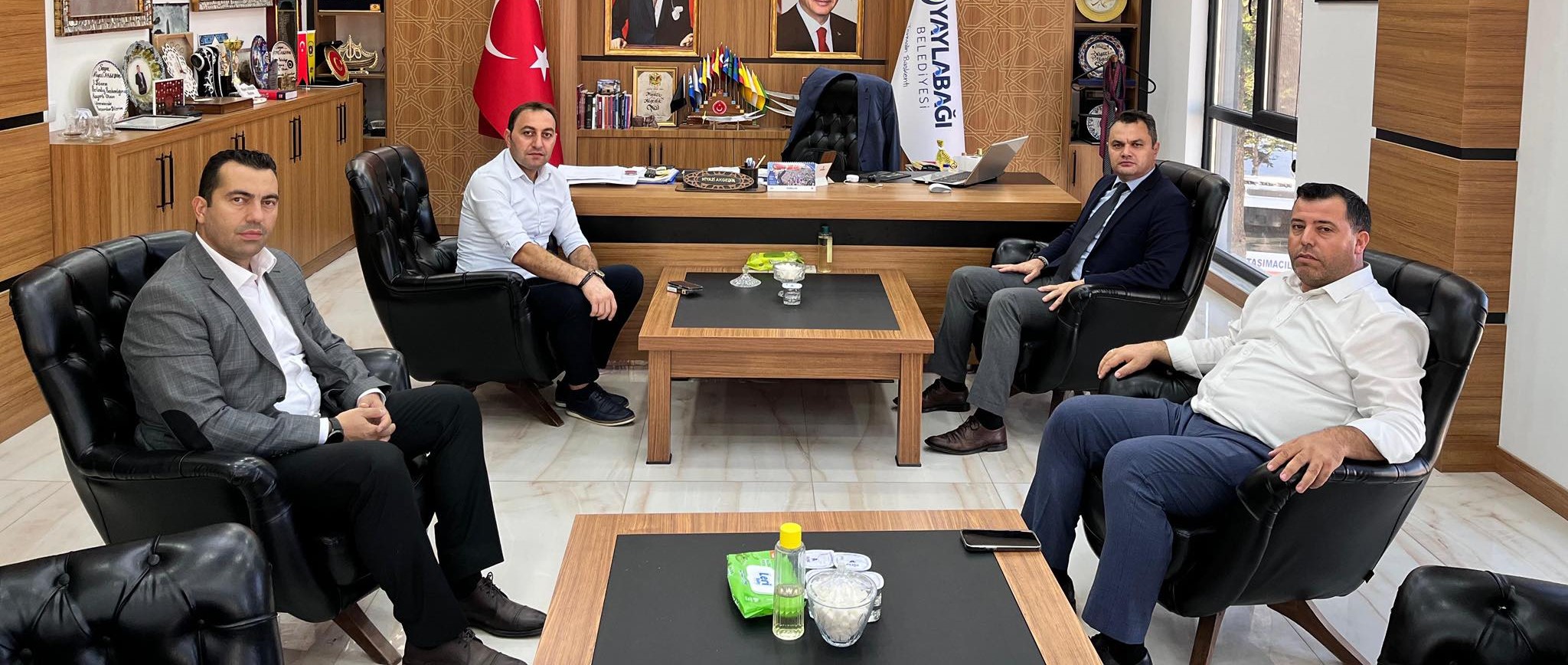 Başkan Akgedik’e Türk Telekom Heyetinden ziyaret!
