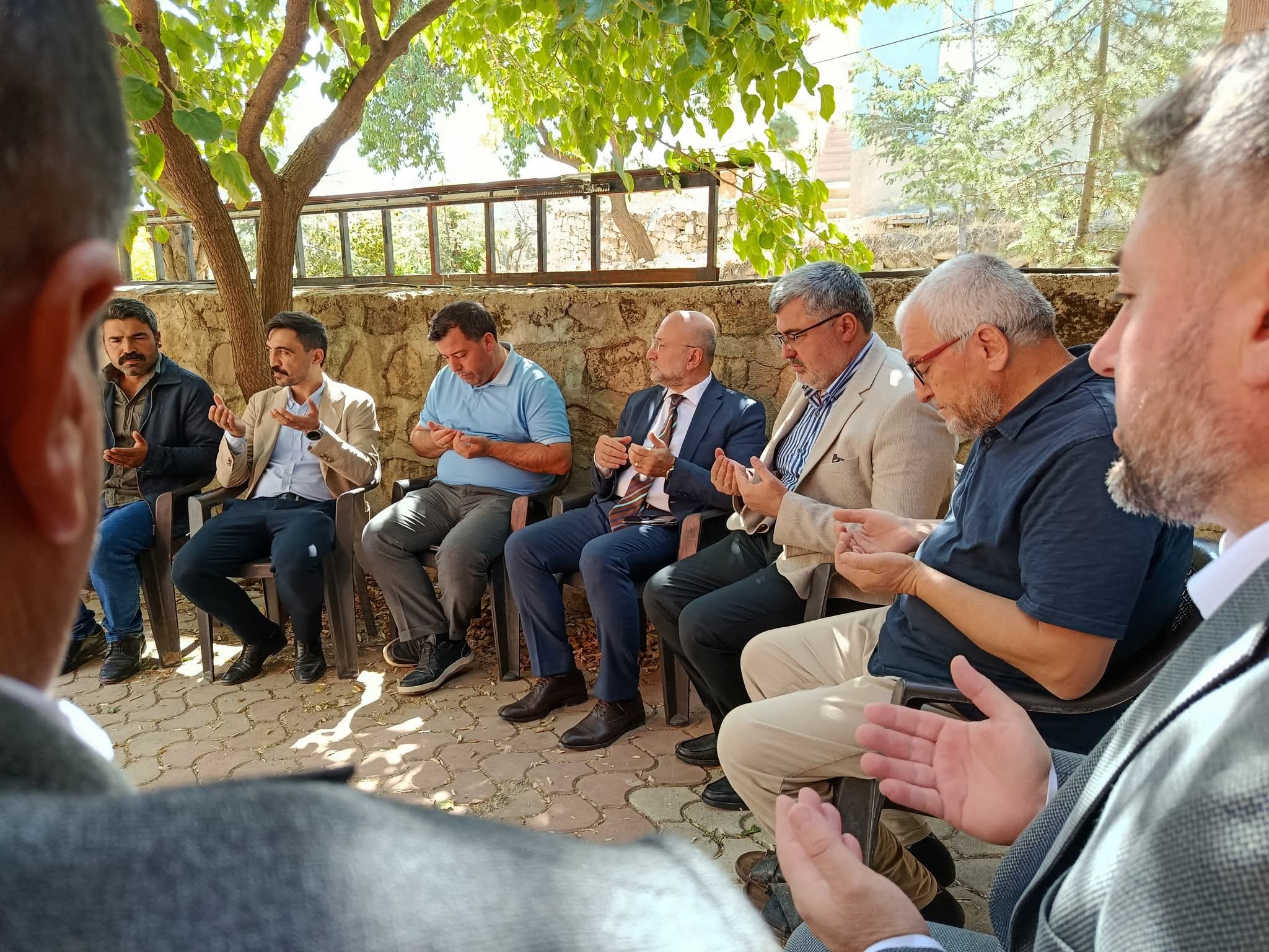 AK Parti İl Başkanlığında Gazlıgöl’de taziye ziyareti!