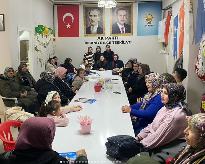 AK Parti İhsaniye Kadın Kolları’ndan “Hoşgeldin Ramazan” Programı