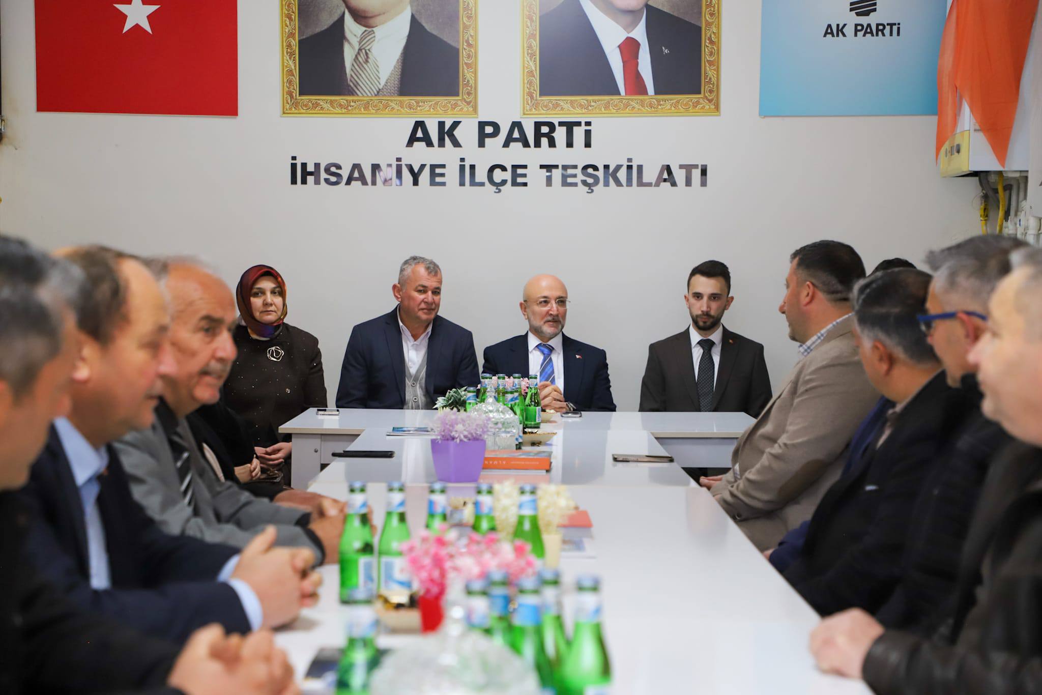 AK Parti İhsaniye Teşkilatı Bayramlaşma Programında Buluştu