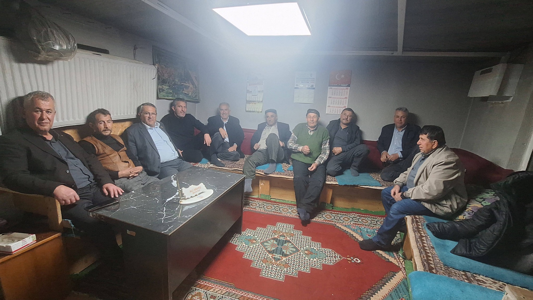 AK Parti İhsaniye Teşkilatı Osmanköy’ü Ziyaret Etti