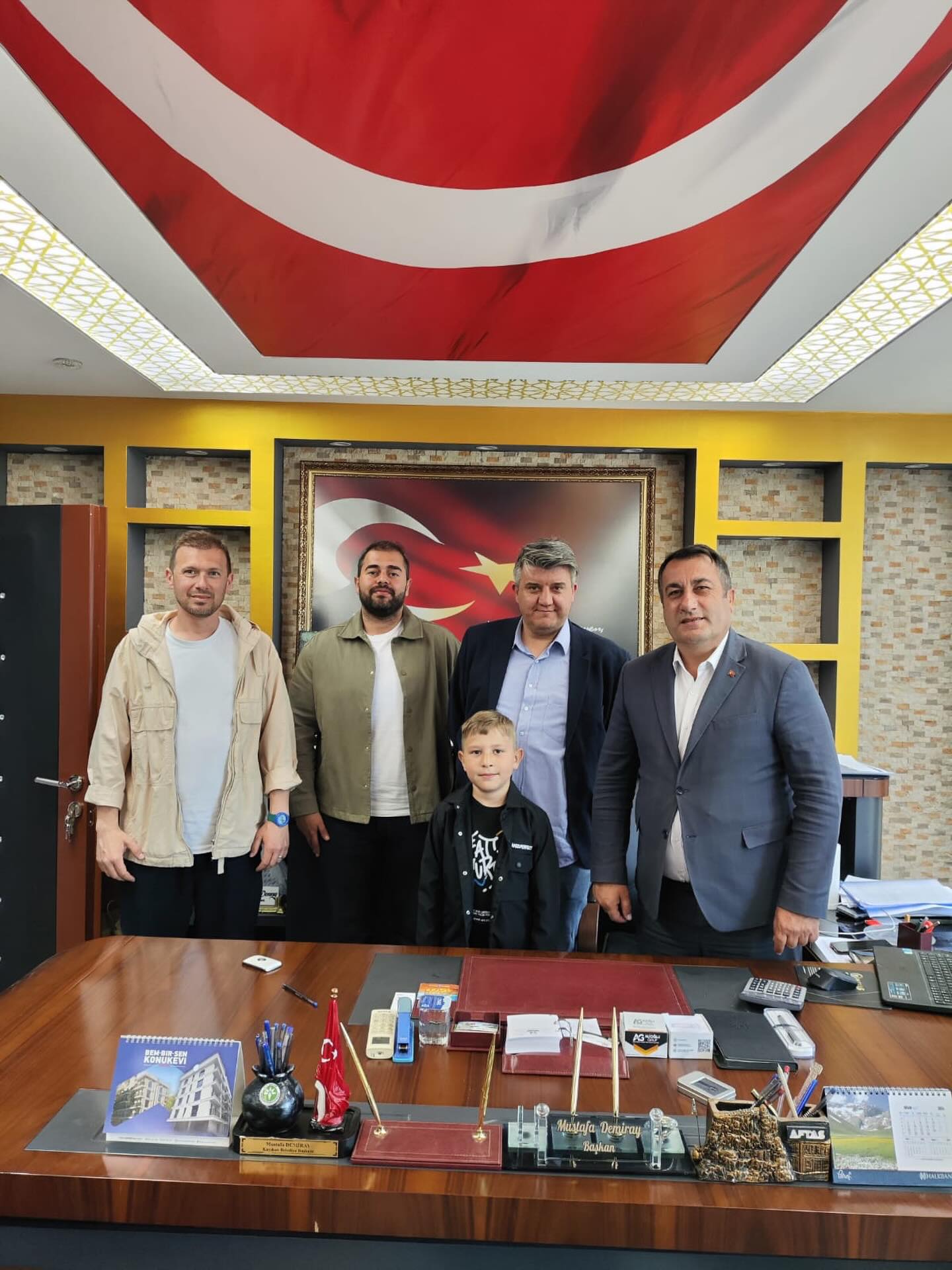 Kayıhan İlkokulundan Belediye Başkanına Ziyaret